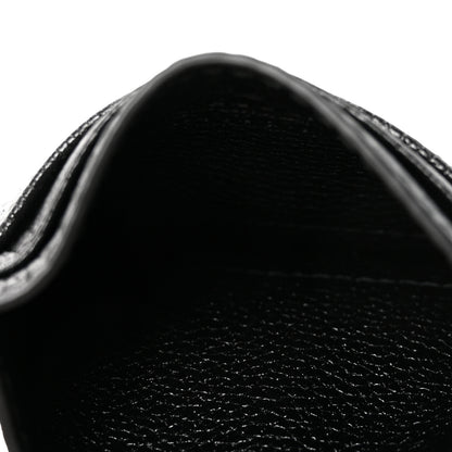 Gucci Grainy Calfskin Zumi Card Holder Black 5 of 7