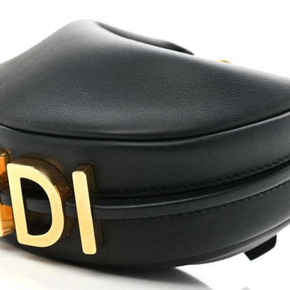 Fendi Vitello Grace Matte Nano Fendigraphy Hobo Charm Black 10 of 11