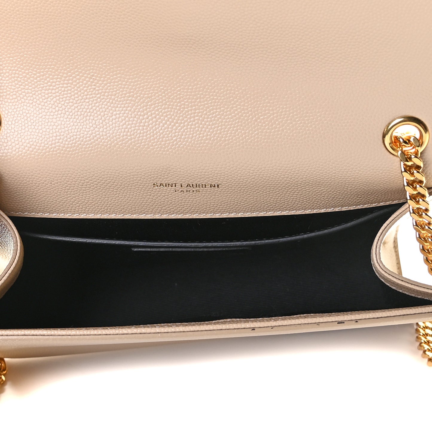 Grain De Poudre Small Monogram Kate Satchel Nude Powder