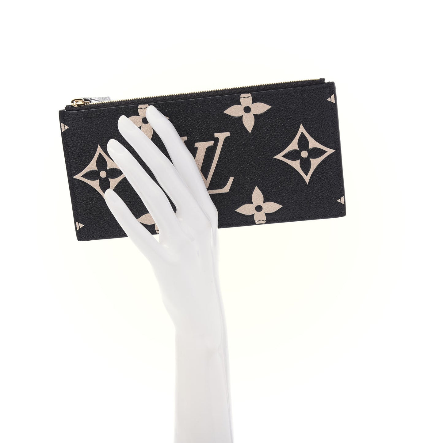 Empreinte Monogram Giant Crafty Pochette Felicie Zippered Insert Black