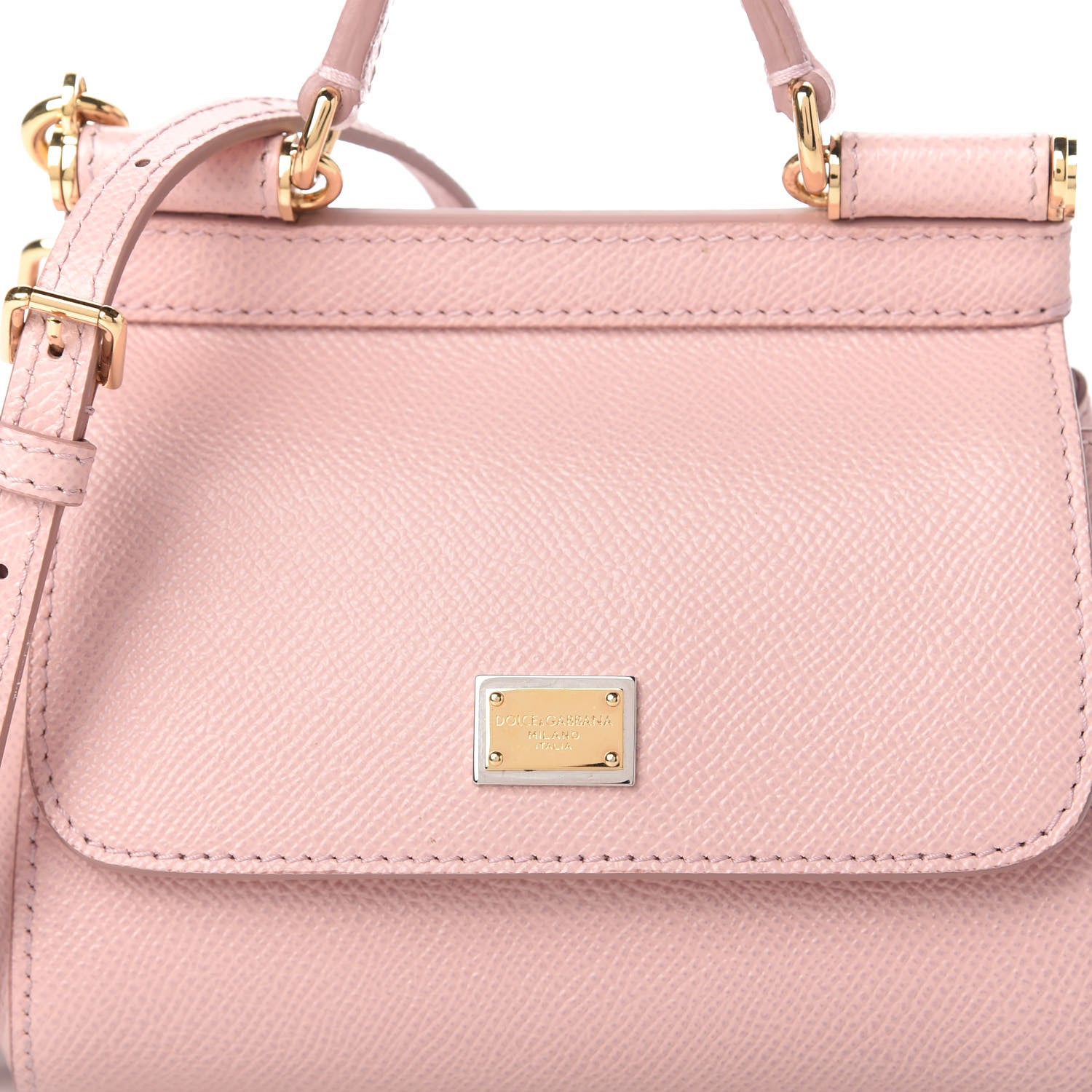 Dolce & Gabbana Dauphine Micro Miss Sicily Satchel Pink 9 of 9