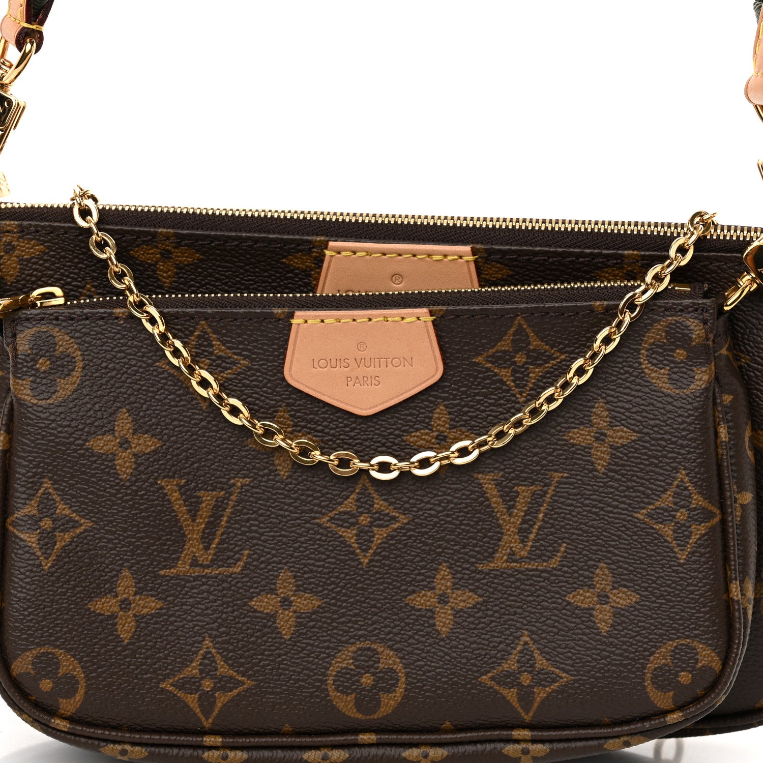 Louis Vuitton Monogram Multi Pochette Accessories Kaki 8 of 10