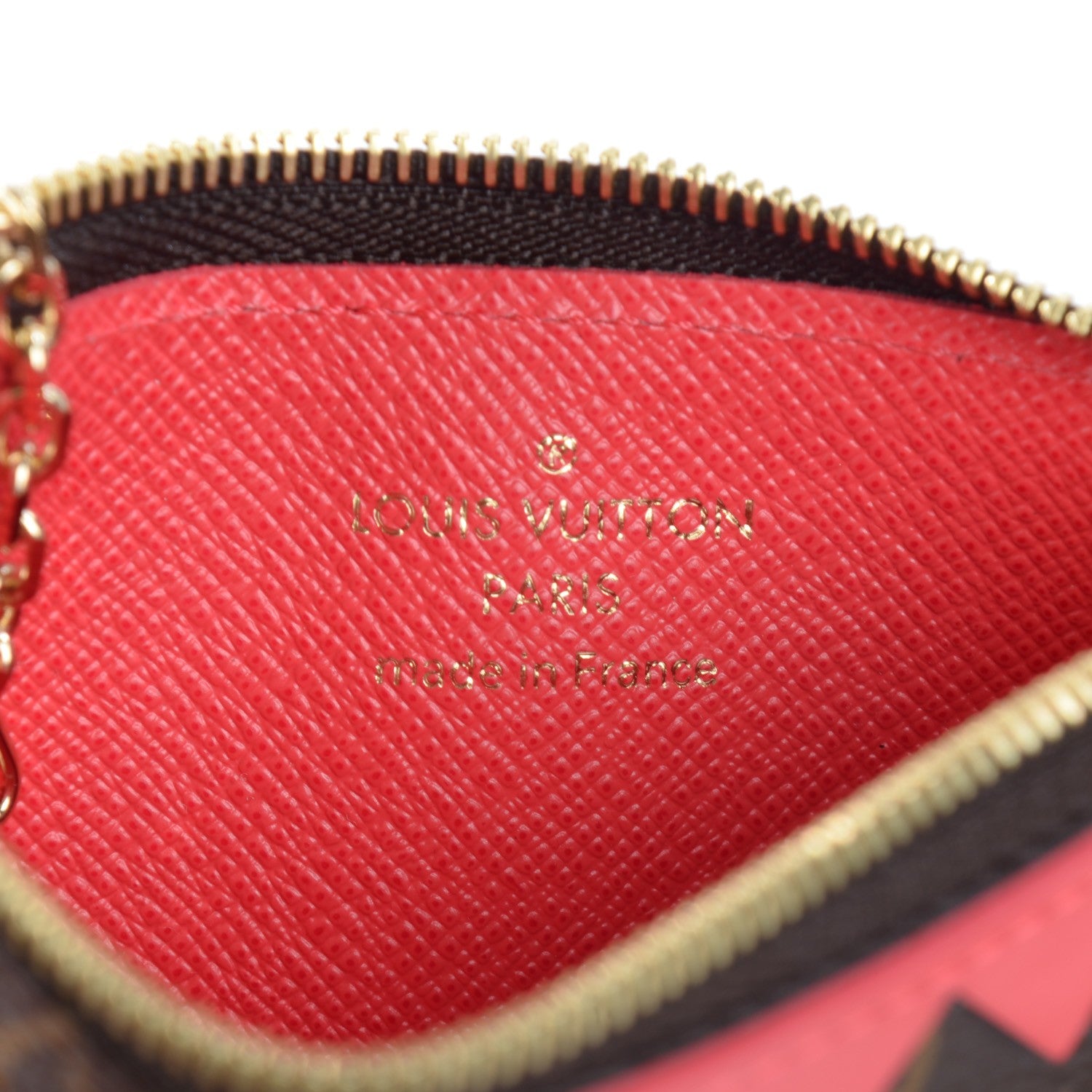 Louis Vuitton Monogram Totem Key Pouch Flamingo 5 of 7