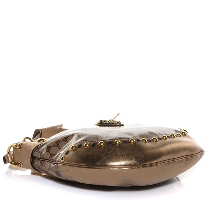 Gucci Crystal Monogram Babouska Hobo 3 of 8