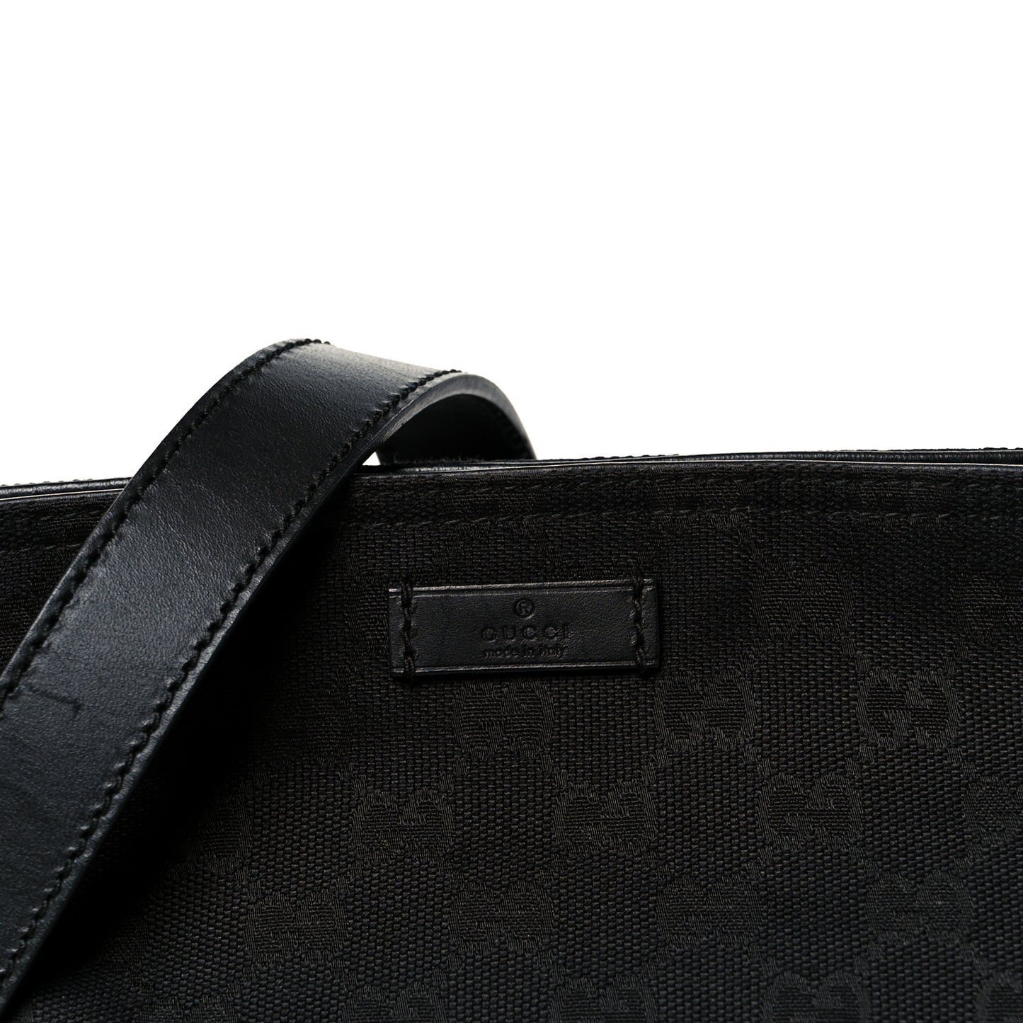 Monogram Messenger Bag Black