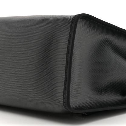 Hermes Toile H Berline Vache Hunter Herbag Zip PM 31 Black Ecru 10 of 12