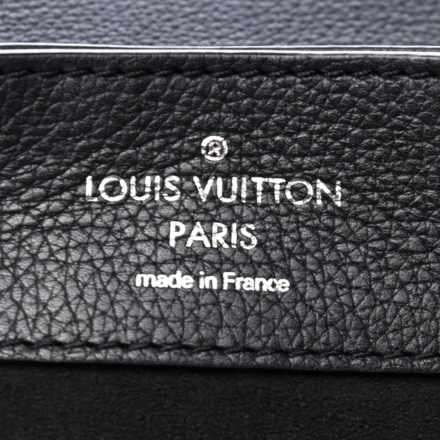 Louis Vuitton Calfskin Lockme Backpack Black 5 of 7