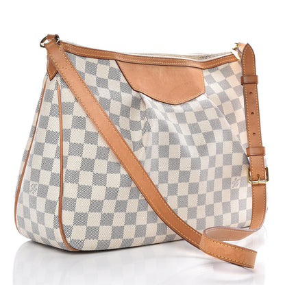 Louis Vuitton Damier Azur Siracusa MM 3 of 19