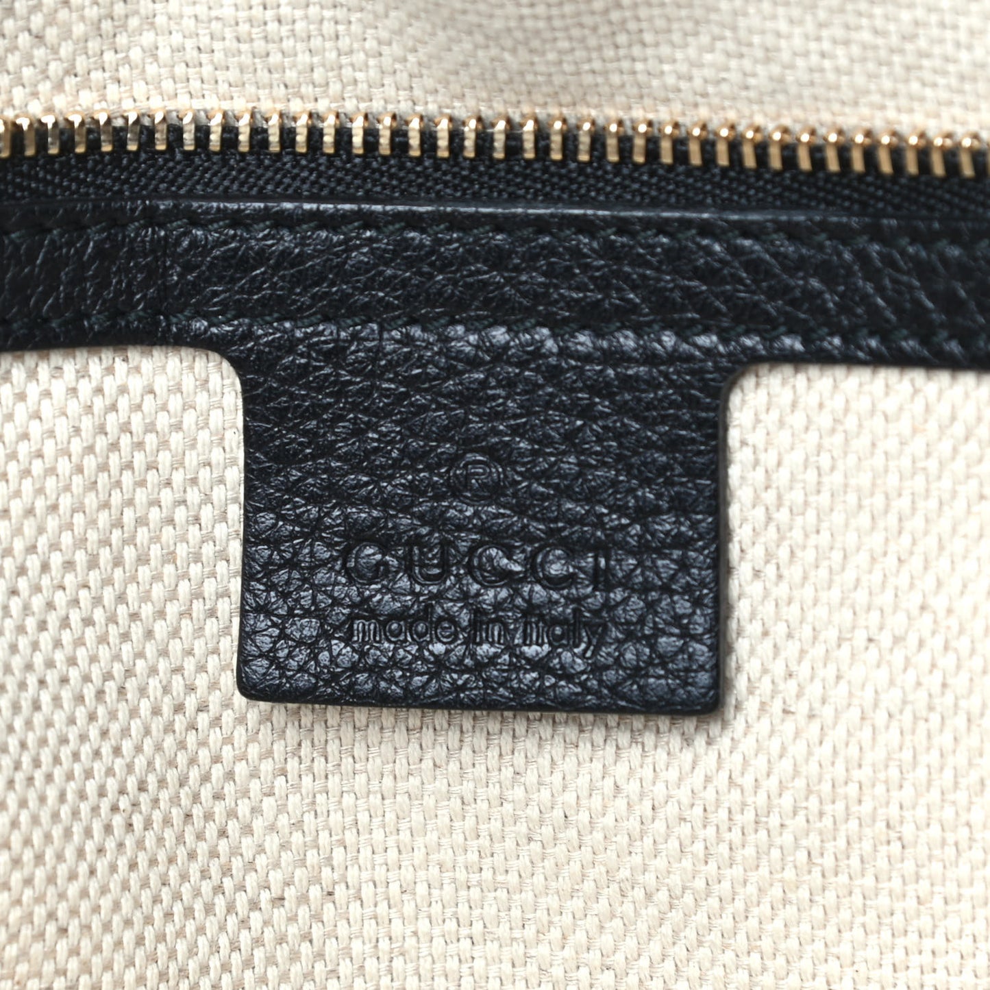 Pebbled Calfskin Medium Soho Flap Crossbody Black