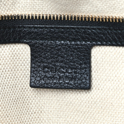 Gucci Pebbled Calfskin Medium Soho Flap Crossbody Black 5 of 8