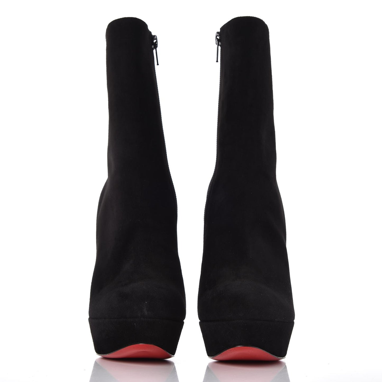Suede Taclou Booty 140 Ankle Boots 38.5 Black
