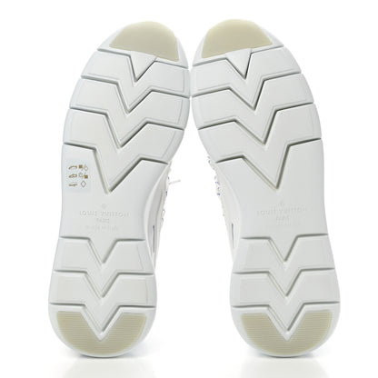 Louis Vuitton Neoprene Mesh Rubber Fastlane Low Sneaker 9.5 White 5 of 8