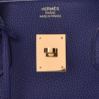 Hermes Togo Birkin 35 Bleu Encre 20 of 35