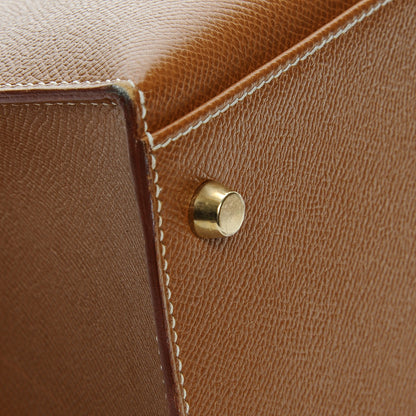 Hermes Courchevel Kelly Sellier 35 Gold 15 of 35