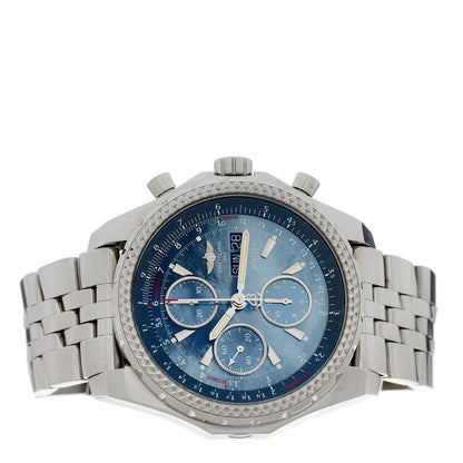 Breitling Stainless Steel Blue Mother of Pearl 45mm Bentley GT Special Automatic Watch A13362 2 of 4