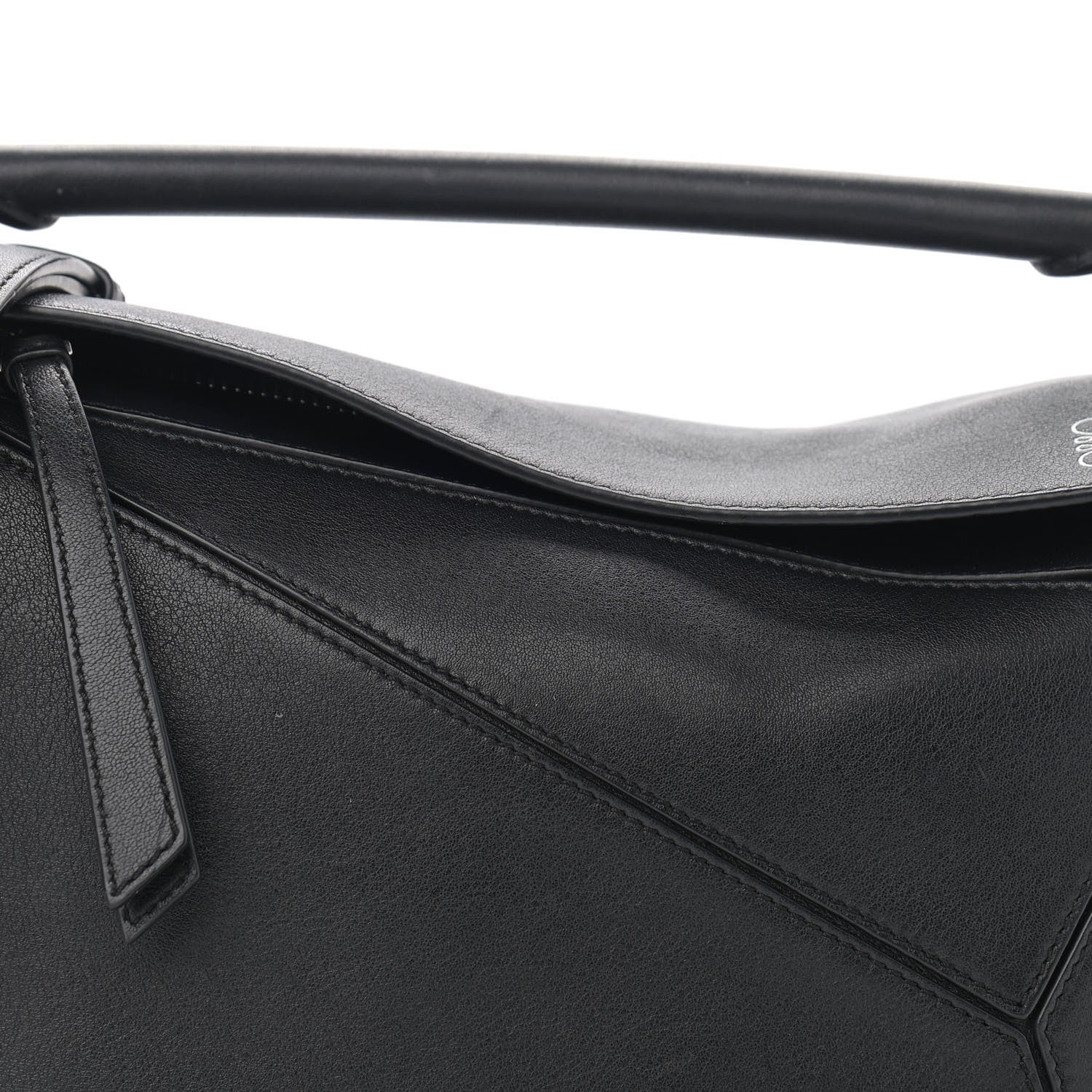 Loewe Calfskin Small Puzzle Bag Black 8 of 14