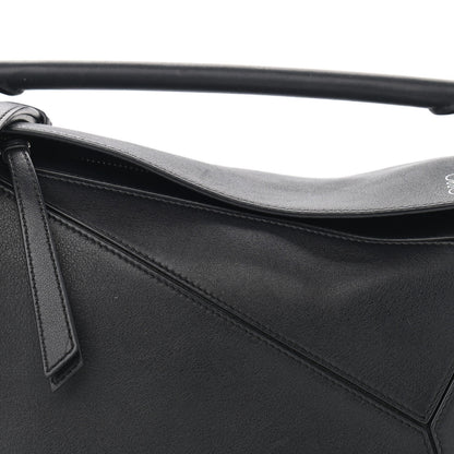 Loewe Calfskin Small Puzzle Bag Black 8 of 14