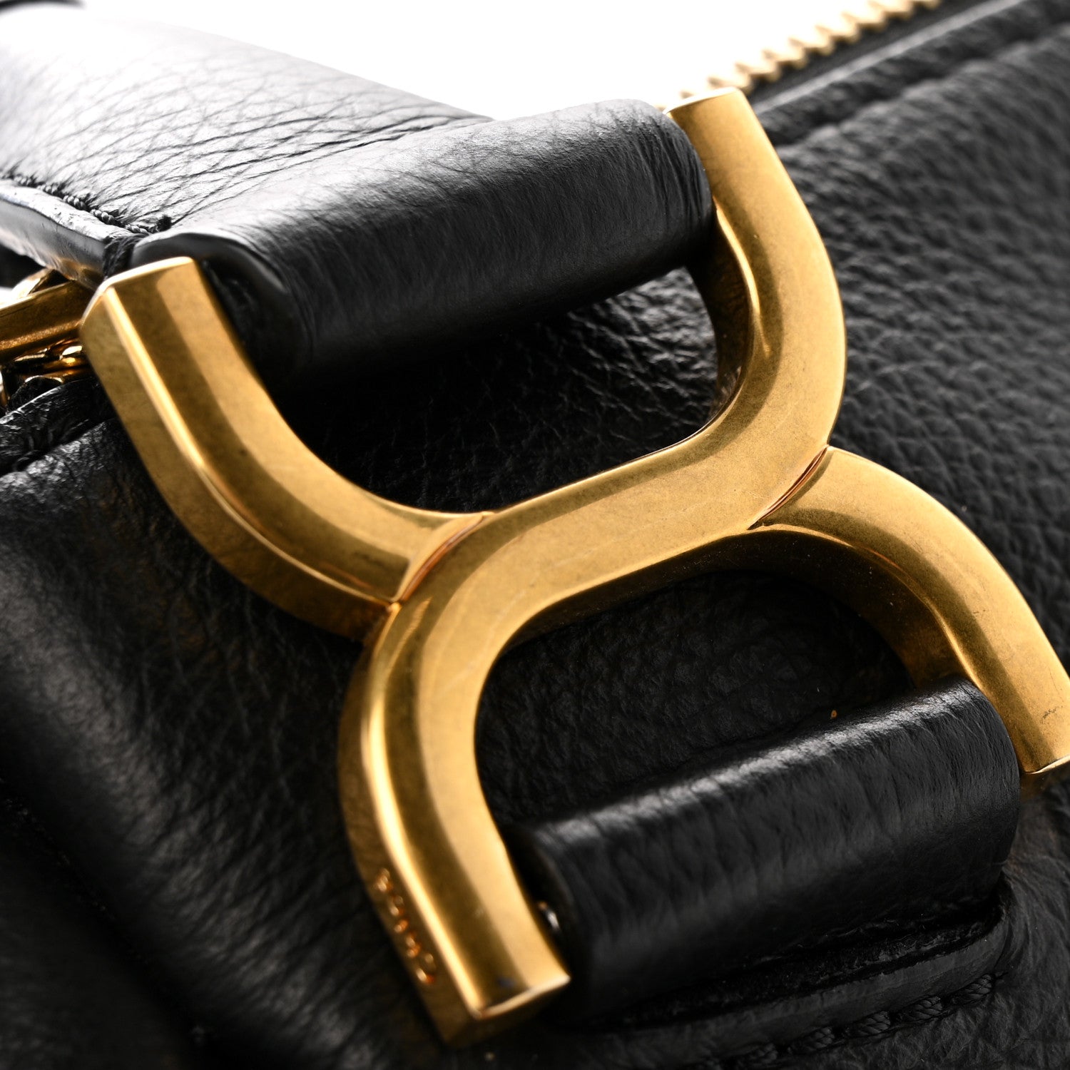 Chloe Calfskin Small Marcie Satchel Black 12 of 13