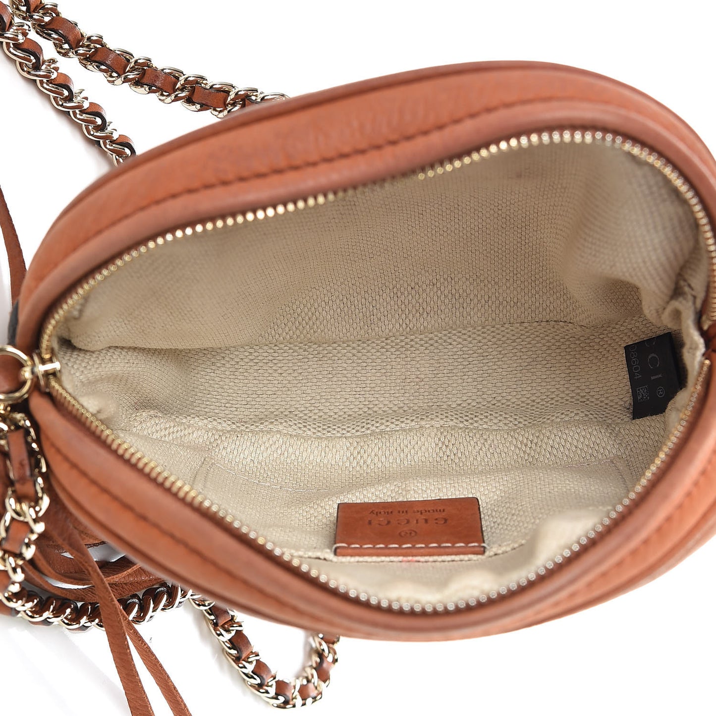 Vitello Range Mini Soho Chain Bag Old Whisky