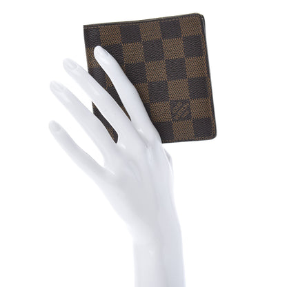 Louis Vuitton Damier Ebene Porte-Billets 6 Card Bi-Fold Wallet 2 of 15