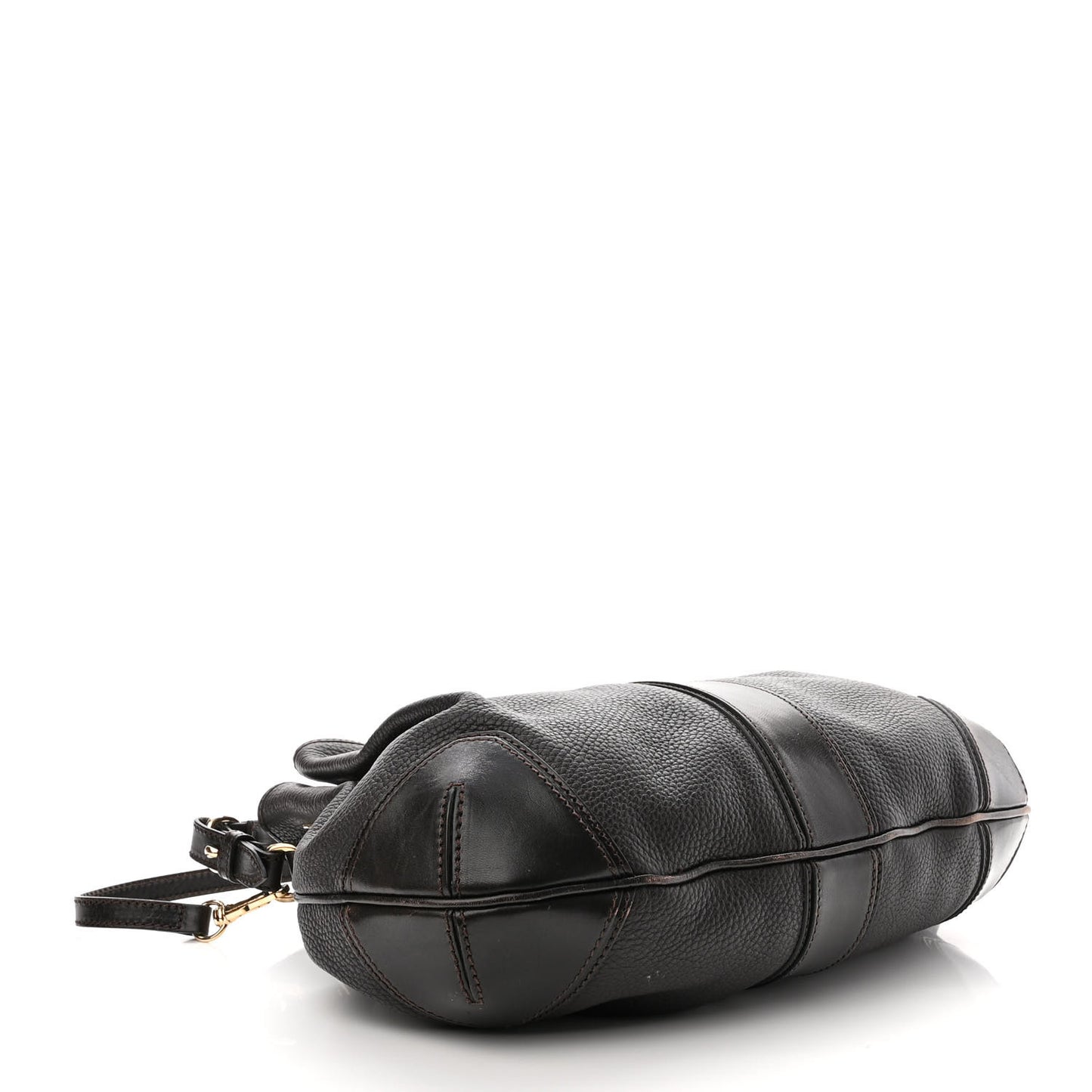 Grainy Calfskin Willenmore Hobo Black