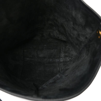 The Row Grained Calfskin Medium N/S Hook Tote Black 5 of 9