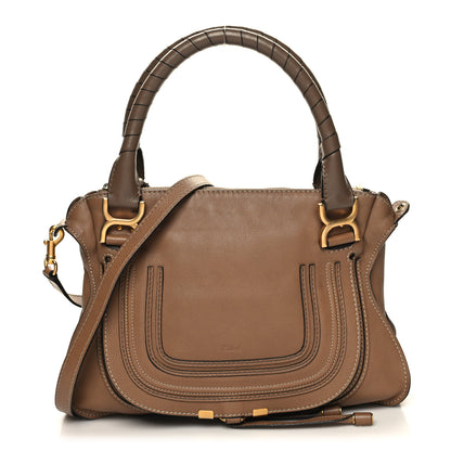 Chloe Calfskin Medium Marcie Satchel Nut 1 of 11