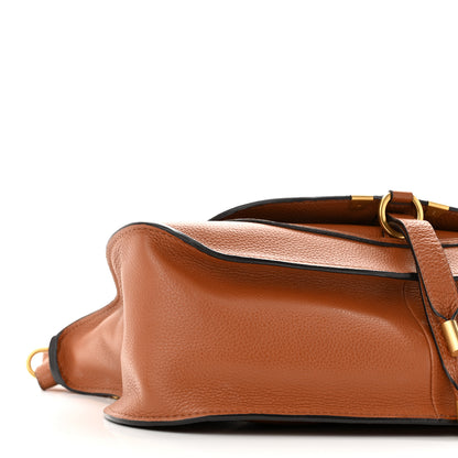 Chloe Calfskin Medium Marcie Satchel Tan 8 of 10