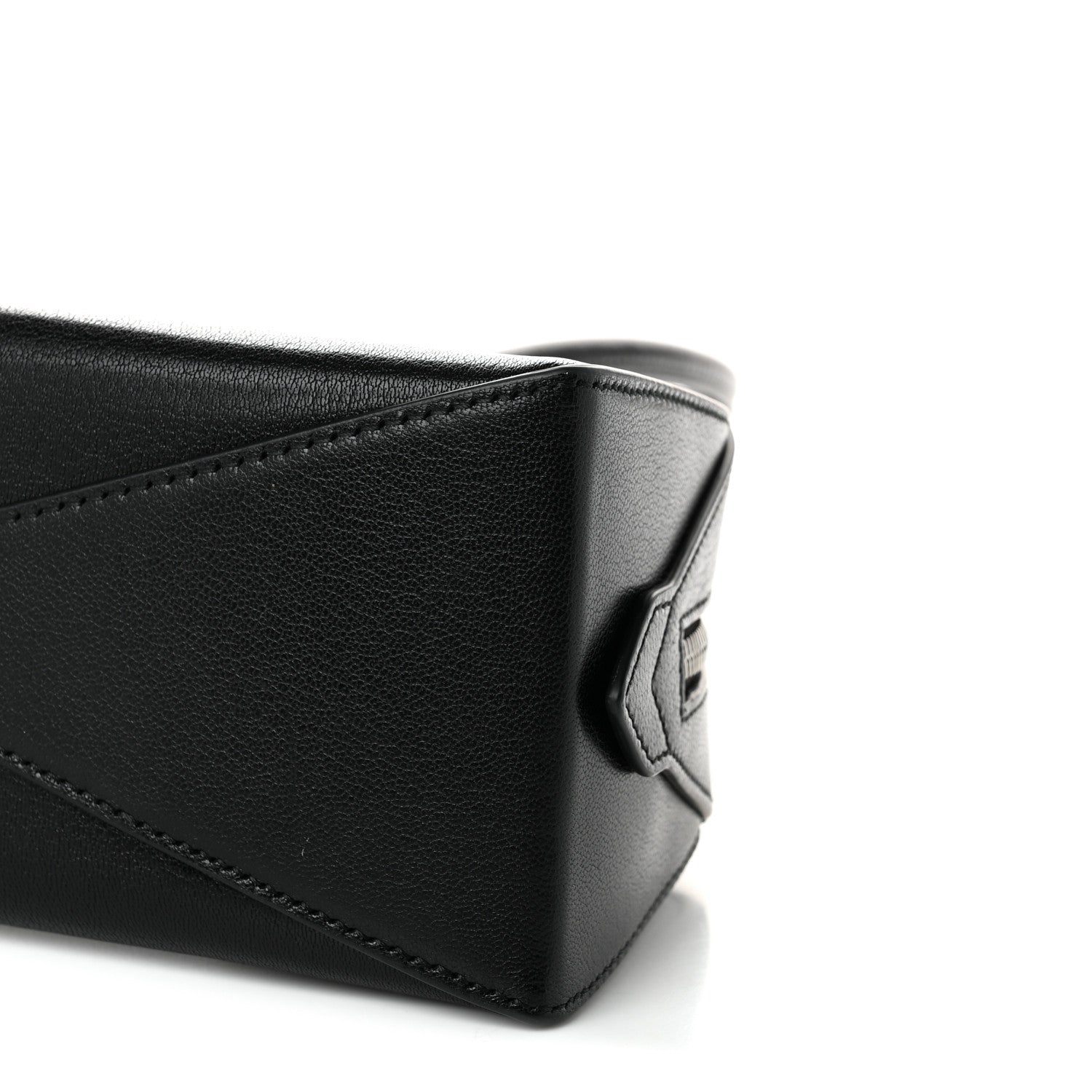 Alaia Shiny Goatskin Medium Le Teckel Bag Black 8 of 8