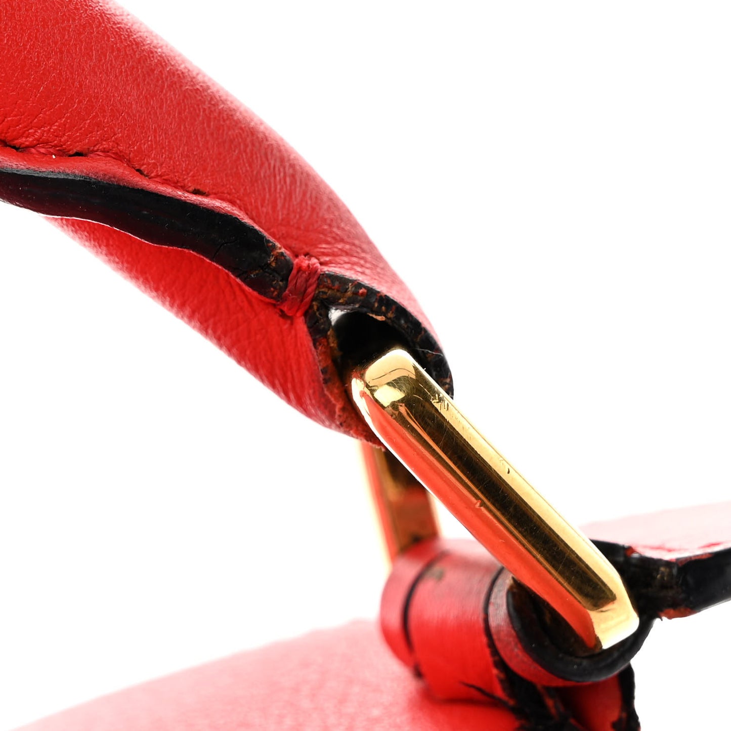 Calfskin Medium Puzzle Bag Scarlet