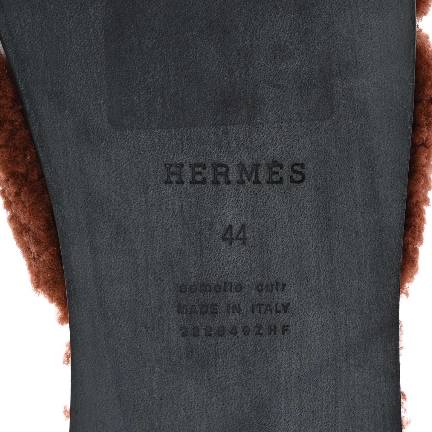 Woolskin Mens Izmir Sandals 44 Cognac