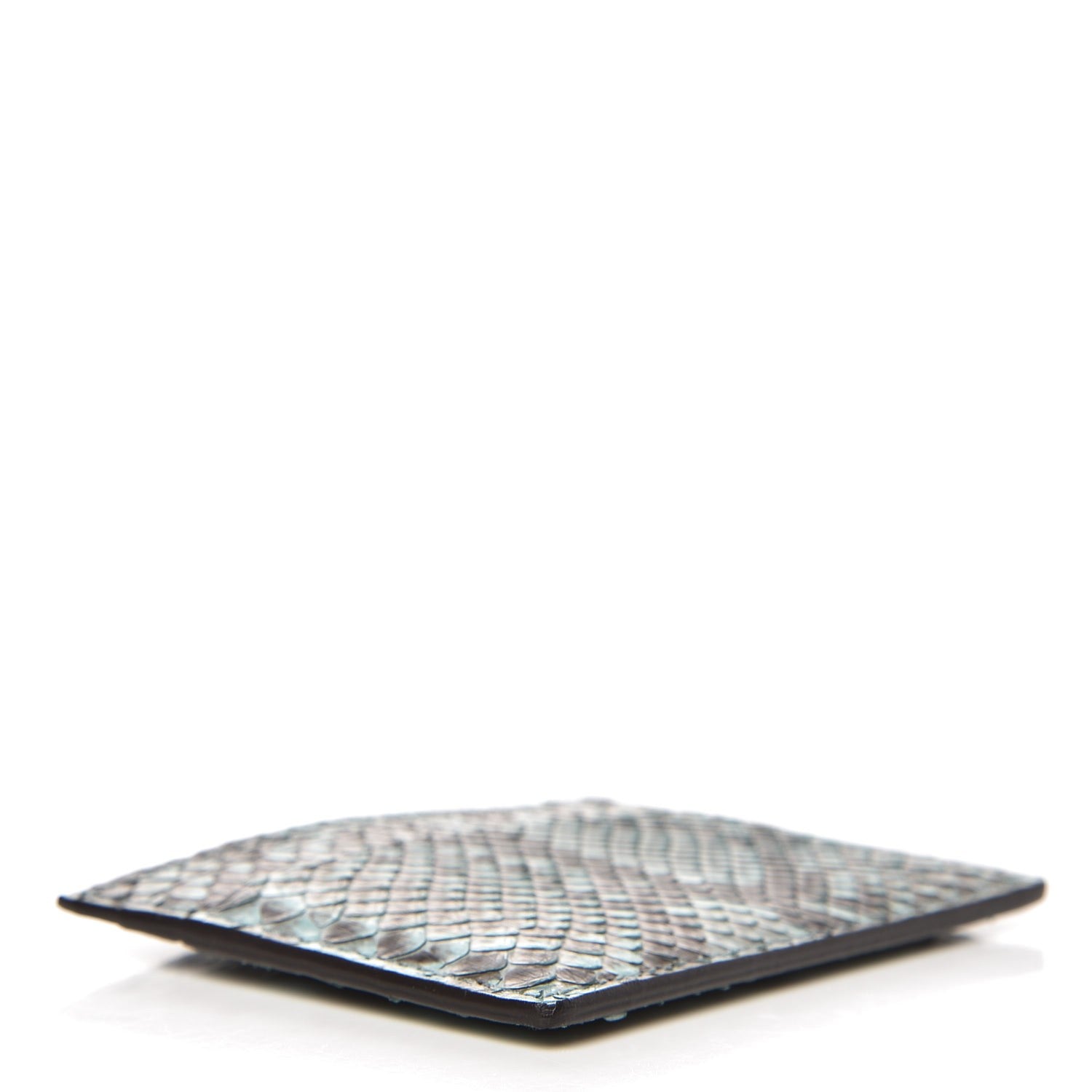 Gucci Python Card Holder Light Blue 4 of 7