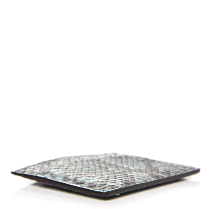 Gucci Python Card Holder Light Blue 4 of 7