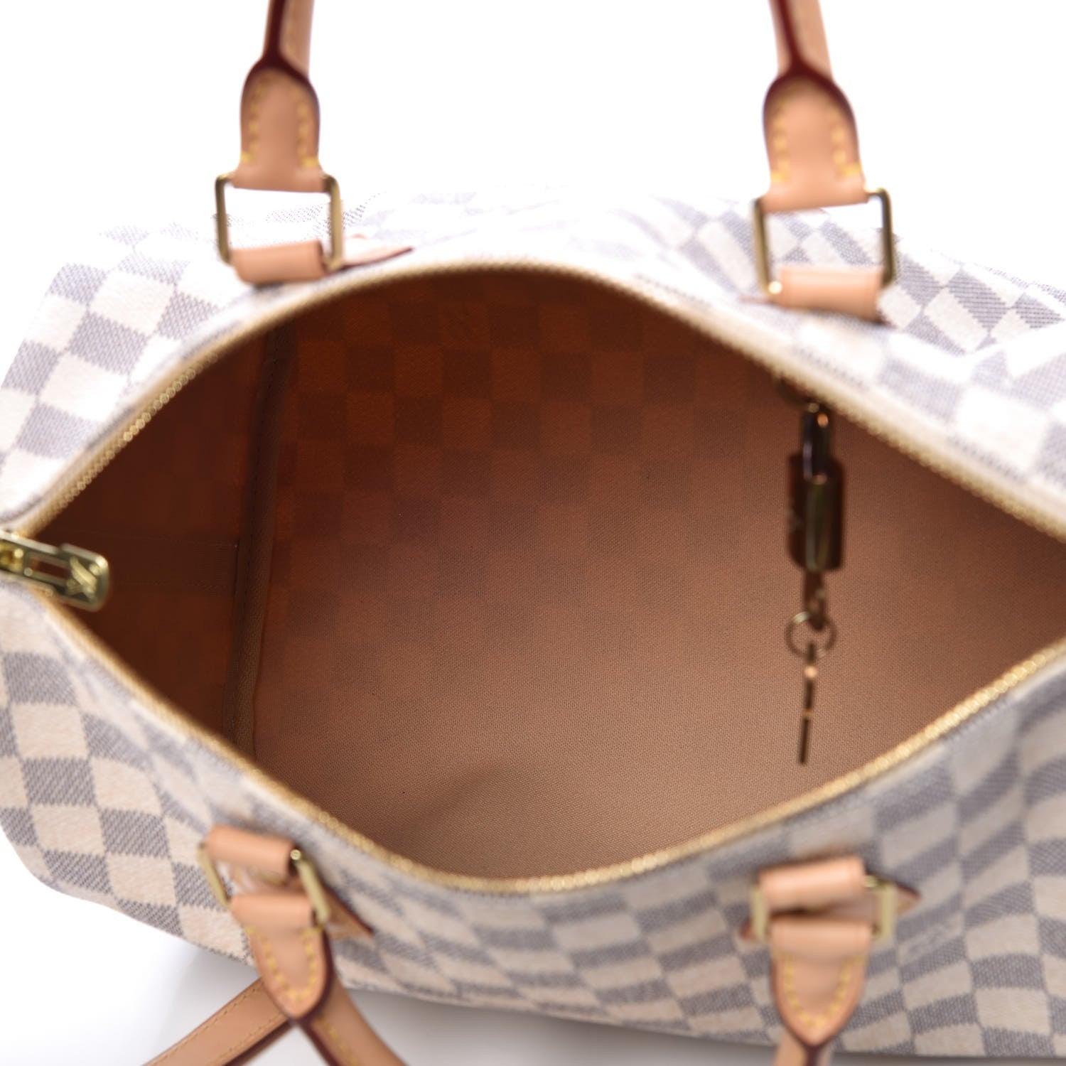 Louis Vuitton Damier Azur Speedy Bandouliere 30 5 of 9