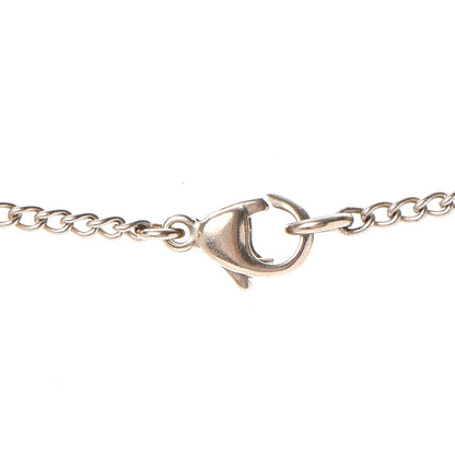 Chanel Crystal CC Four Leaf Clover Pendant Necklace Gold 5 of 7