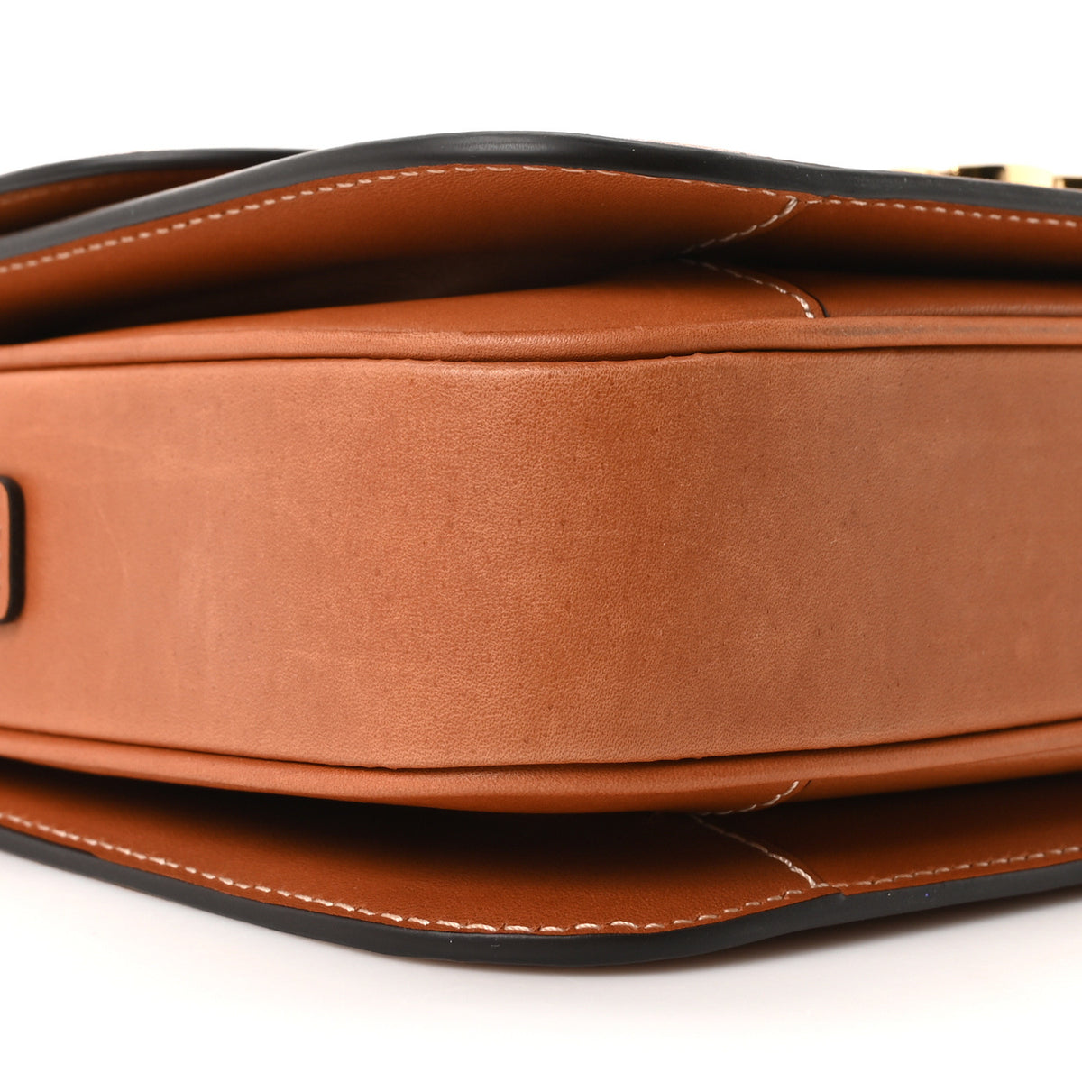 Natural Calfskin Medium Triomphe Tan