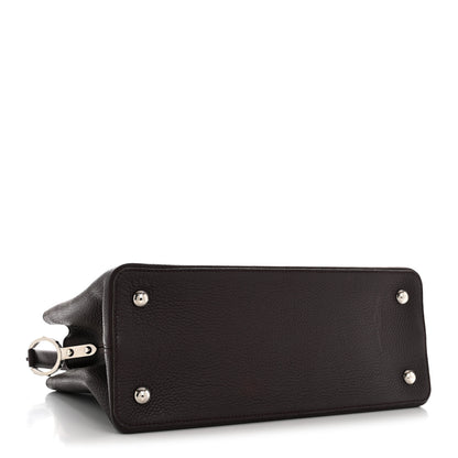 Louis Vuitton Taurillon Capucines MM Quetsche 4 of 11