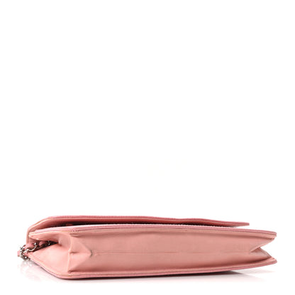 Chanel Caviar Timeless CC Wallet on Chain WOC Pink 4 of 10