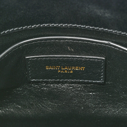 Saint Laurent Smooth Calfskin Manhattan Nano Shopper Tote Black 6 of 9