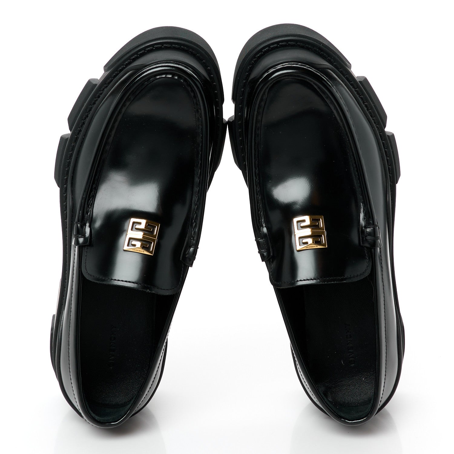 Givenchy Calfskin Terra Moccassins 36 Black 2 of 9