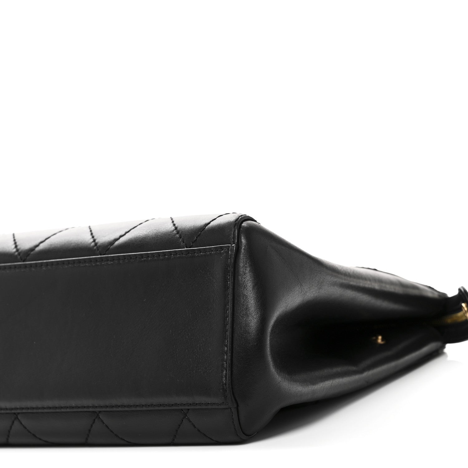 Chanel Lambskin Bekko Chain Large Shoulder Bag Black 11 of 11