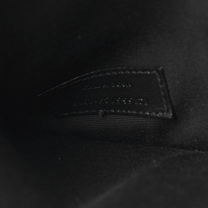 Saint Laurent Grain De Poudre Uptown Pouch Dark Latte 7 of 8