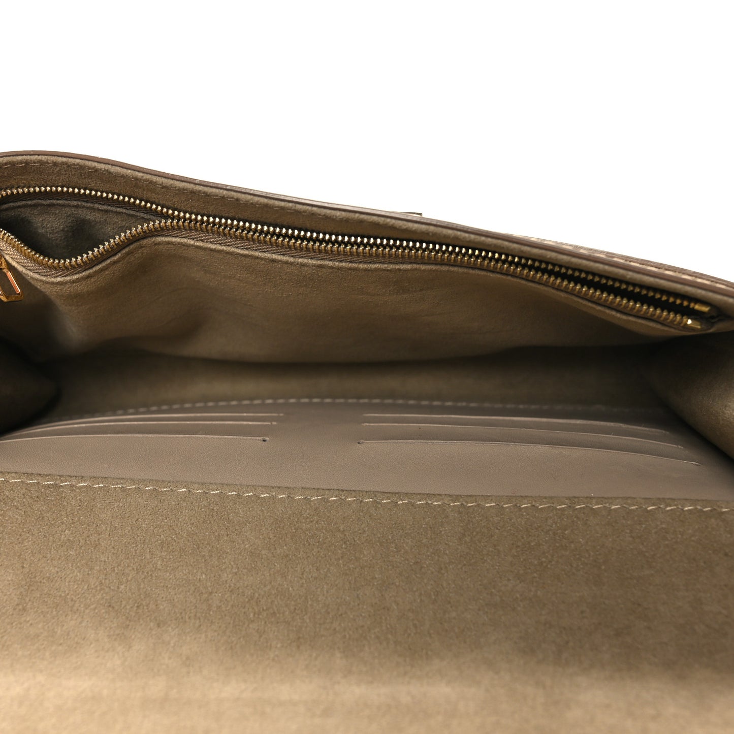 Calfskin Neo Sobe Louise EW Clutch Gold