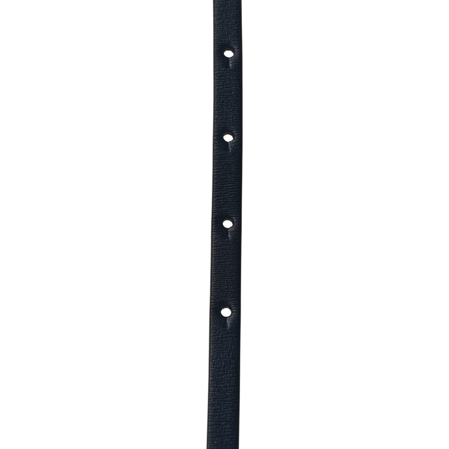 Valentino Garavani Glossy Calfskin VLogo Reversible 10mm Belt 90 36 Black Gold 4 of 4