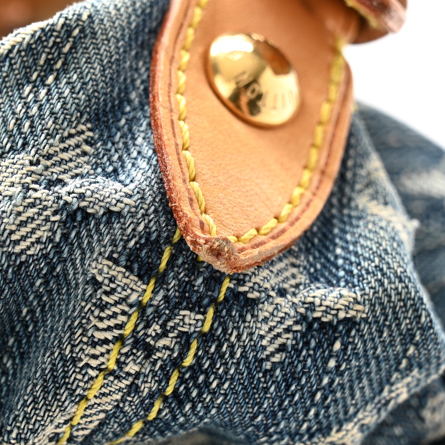 Louis Vuitton Denim Baggy GM Blue 12 of 13