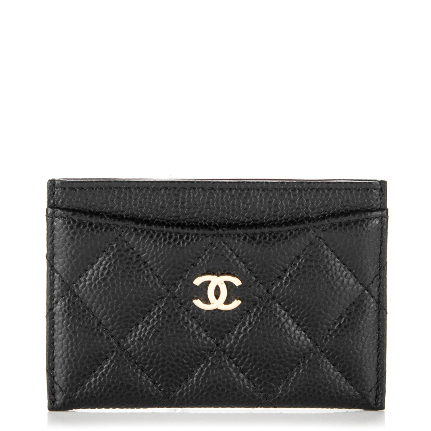 Chanel Caviar Quilted Card Holder Black 1 of 7
