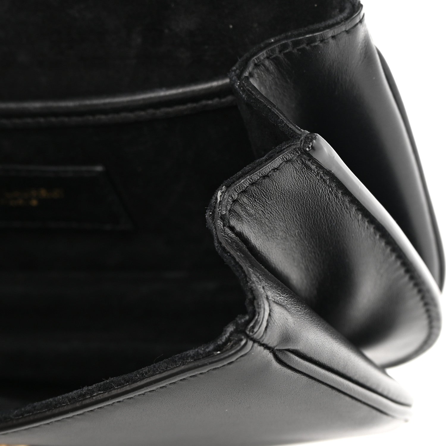 Saint Laurent Smooth Calfskin Small Charlie Shoulder Bag Black 12 of 17