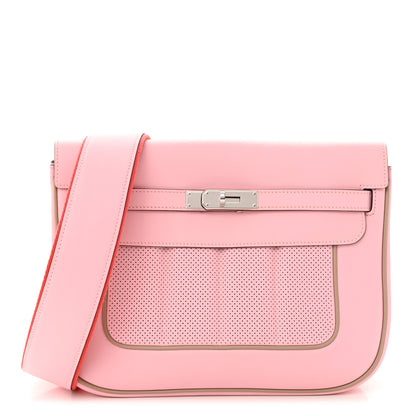 Hermes Veau Swift Sac Berline 28 Rose Sakura Argile 1 of 11