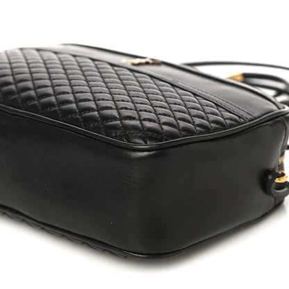 Saint Laurent Lambskin Quilted Victoire Camera Bag Black 10 of 22