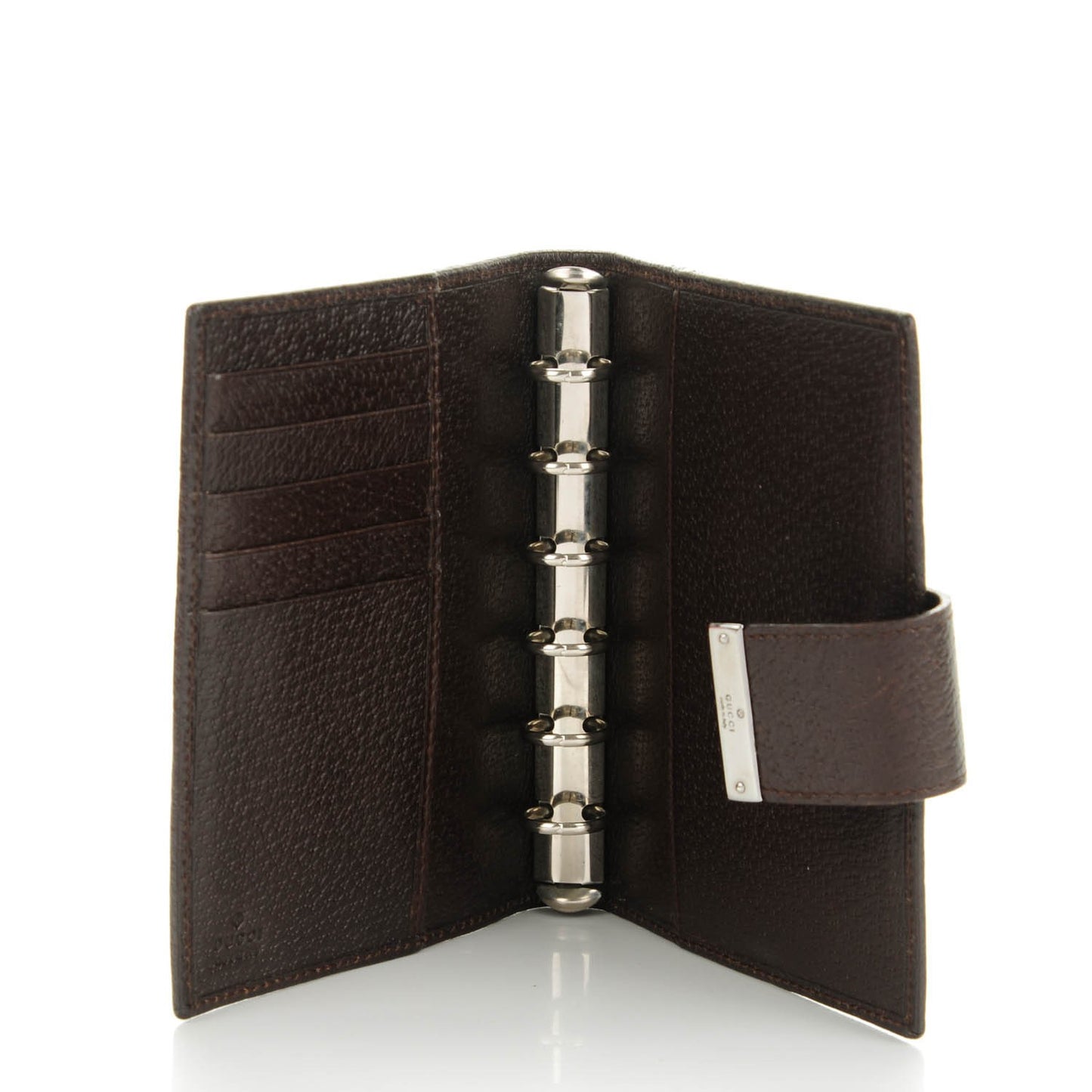 Monogram Small Ring Agenda Dark Brown